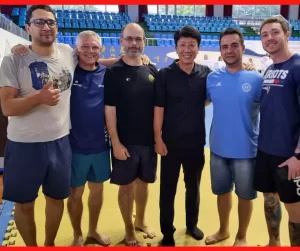 Mestres brasileiros de Taekwondo viajam para a Coreia para cursos, exames de graduação e participação no World Taekwondo Hanmadang 2023.